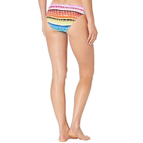 Trina Turk 'Prismatic' Shirred-Side Bikini Bottom - Picture 3 of 3